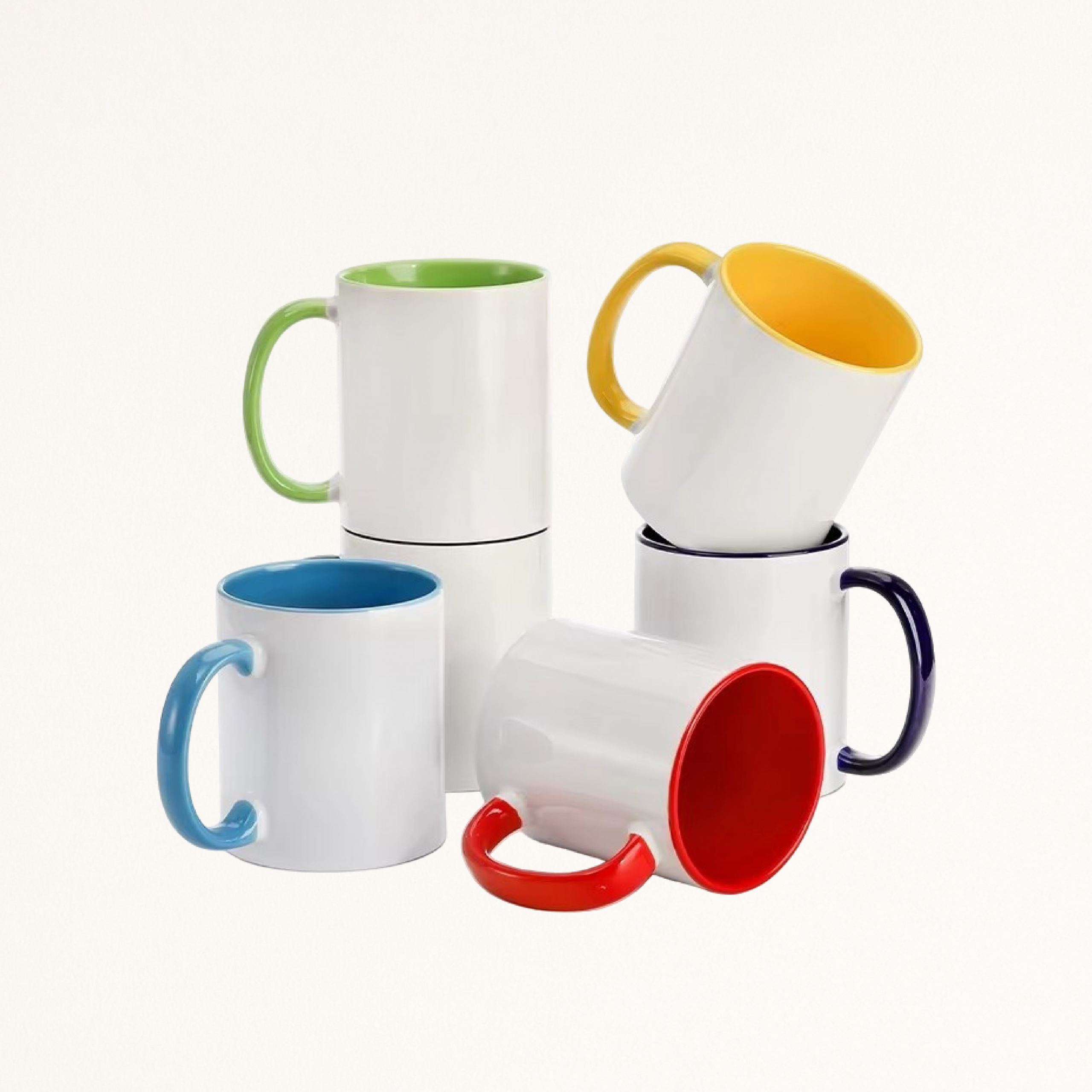 Tasse Zweifarbig mit Logo bedrucken