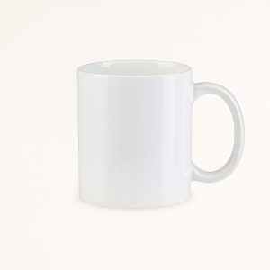 Tasse weiß mit Logo bedrucken