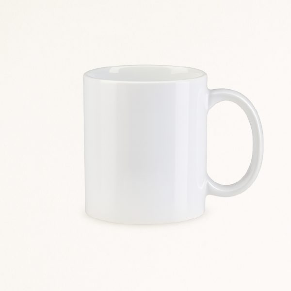 Tasse weiß mit Logo bedrucken