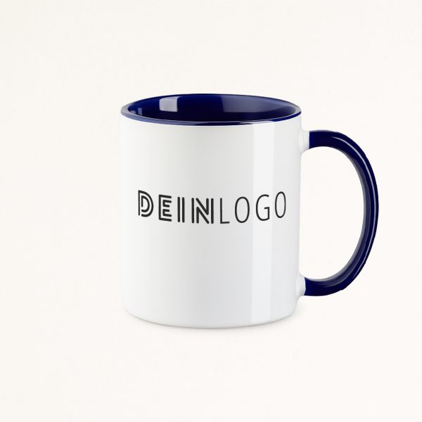 Tasse Zweifarbig mit Logo bedrucken