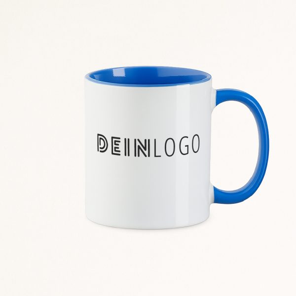 Tasse Zweifarbig mit Logo bedrucken