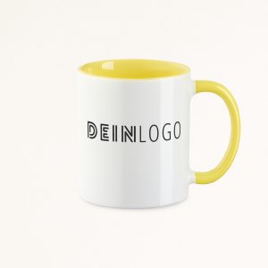 Tasse Zweifarbig mit Logo bedrucken