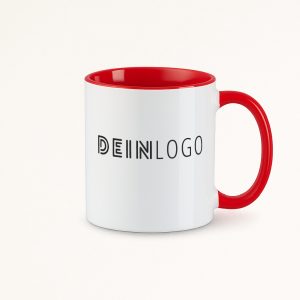 Tasse Zweifarbig mit Logo bedrucken