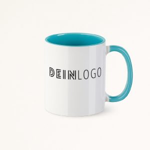 Tasse Zweifarbig mit Logo bedrucken