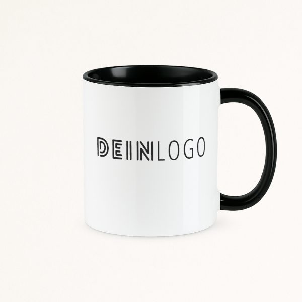 Tasse Zweifarbig mit Logo bedrucken – Sevenmugs