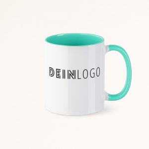 Tasse Zweifarbig mit Logo bedrucken