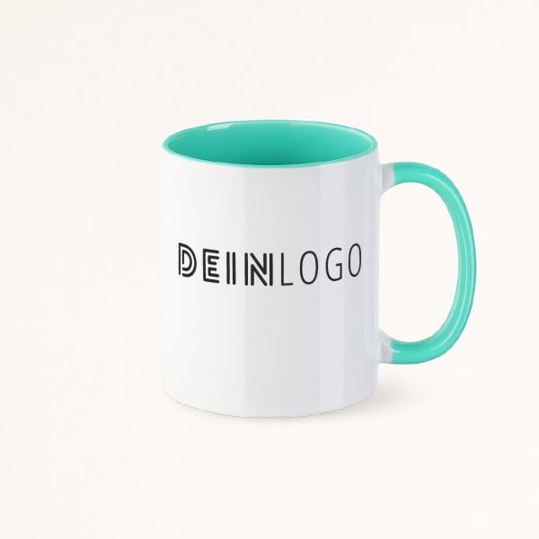 Tasse Zweifarbig mit Logo bedrucken