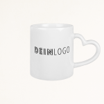Tasse Herzhenkel mit Logo bedrucken