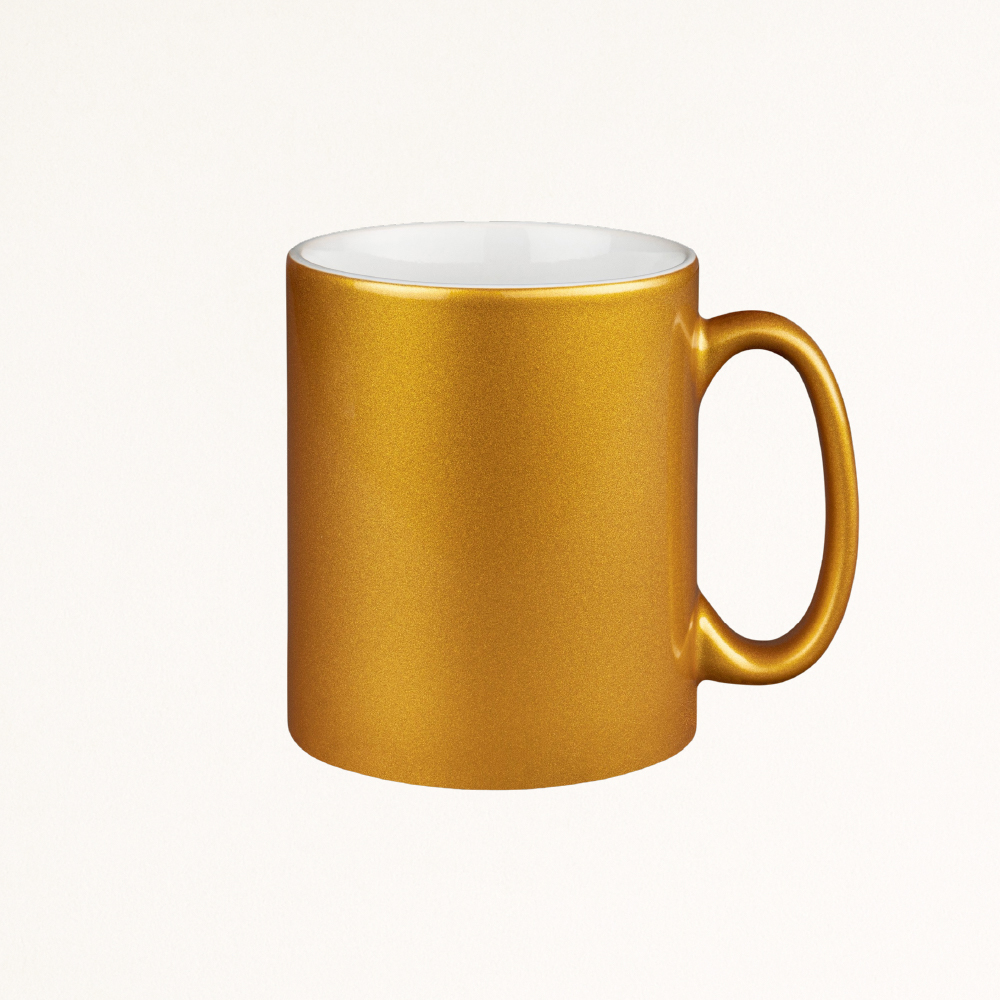 Tasse Metallic mit Logo bedrucken