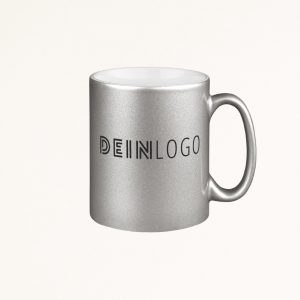 Tasse Metallic mit Logo bedrucken