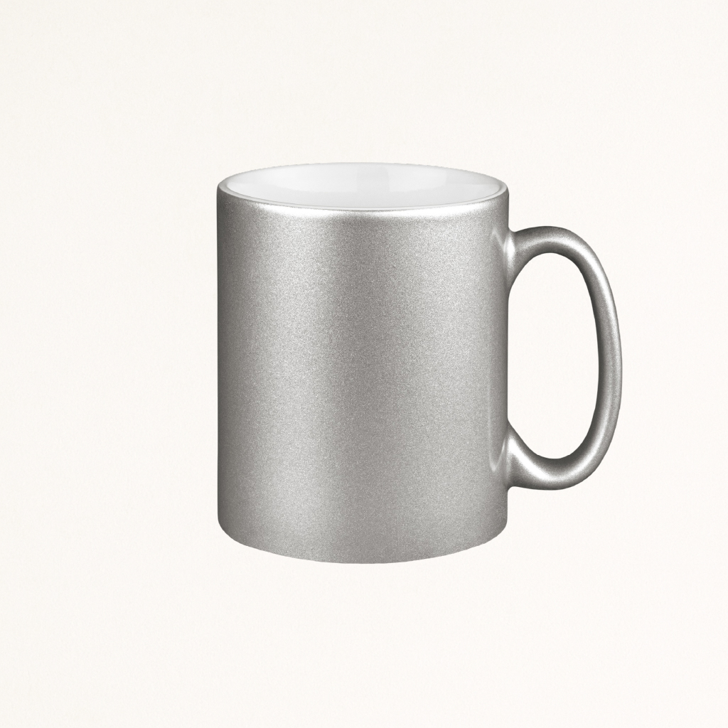 Tasse Metallic mit Logo bedrucken