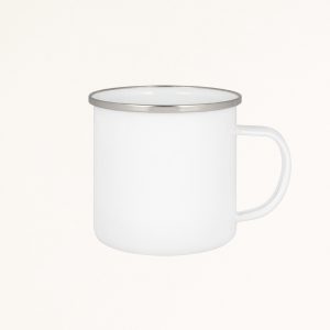 Emaille Becher mit Logo bedrucken