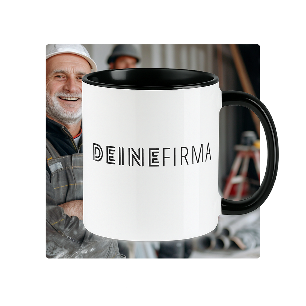 Firmenlogo auf Tassen und Becher drucken