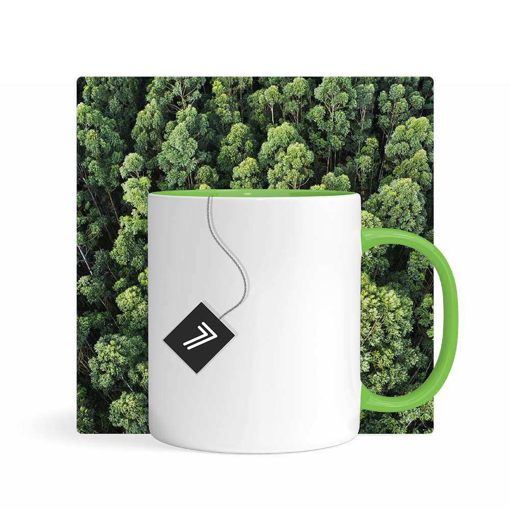 Tassen und Becher umweltbewusst und nachhaltig bedruckt